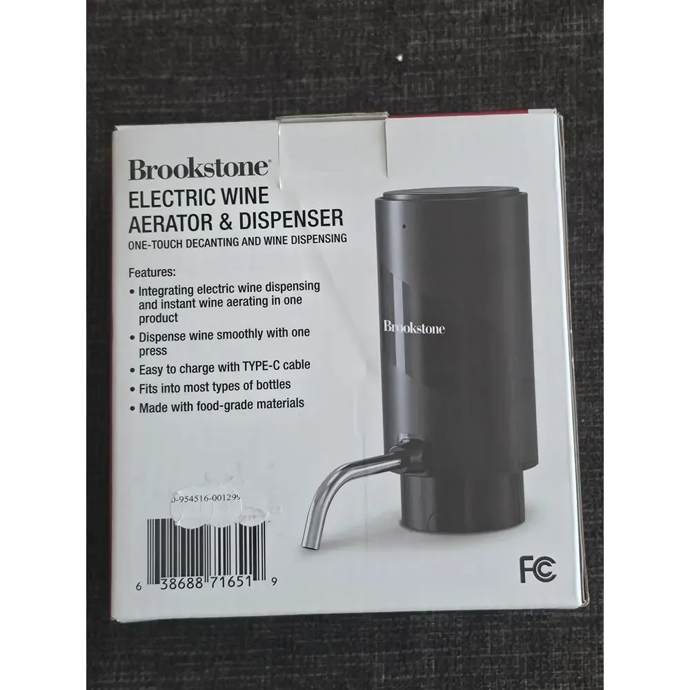 Brookstone electric wine